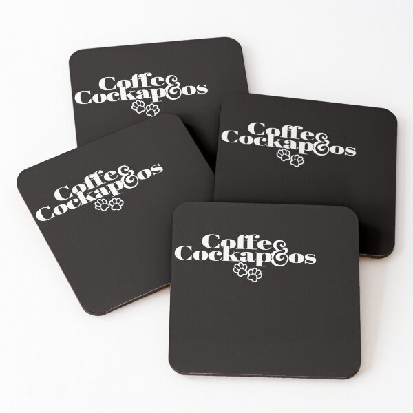 Item preview, Coffee and Cockapoos Graphic logo collection for dog dads and mamas designed and sold by CairnStone Studio.