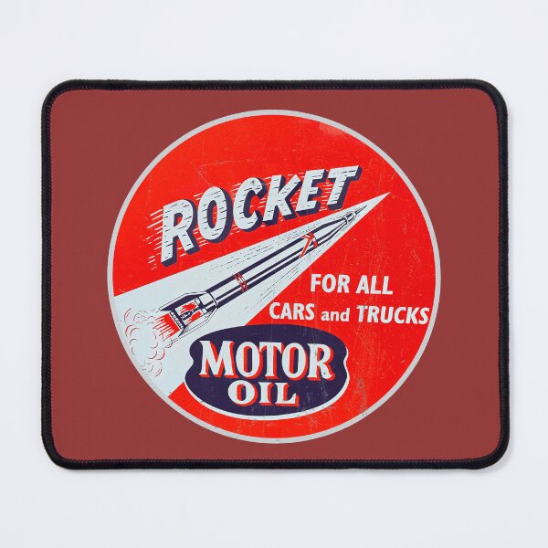 Item preview, Rocket Motor Oil  Art designed and sold by MYARTPOINT.