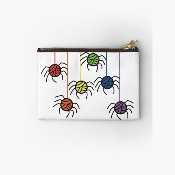 Item preview, A Rainbow of Yarn Spiders designed and sold by thehookshelf.