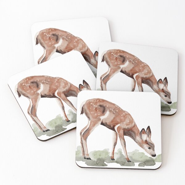 Item preview, Cute watercolor deer  designed and sold by KattyTim.