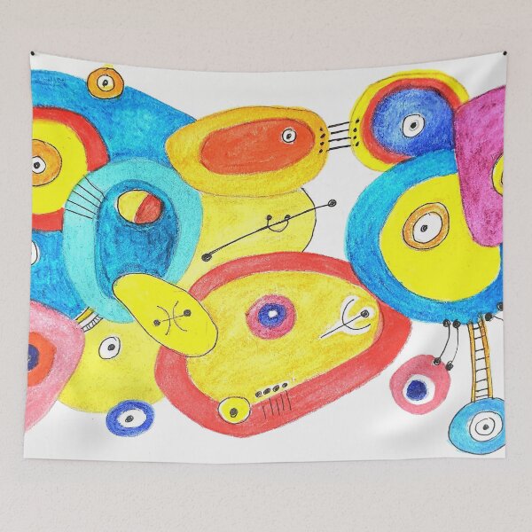 Item preview, circles designed and sold by Tereza Pilar  Art.