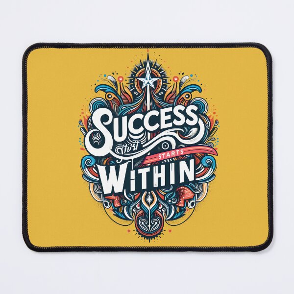 Item preview, Success starts within, typography designed and sold by maxmaj.