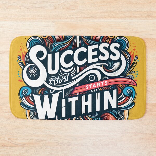 Item preview, Success starts within, typography designed and sold by maxmaj.