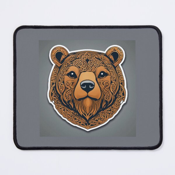 Item preview, Celtic Grizzly Bear Art designed and sold by Planetporridge.