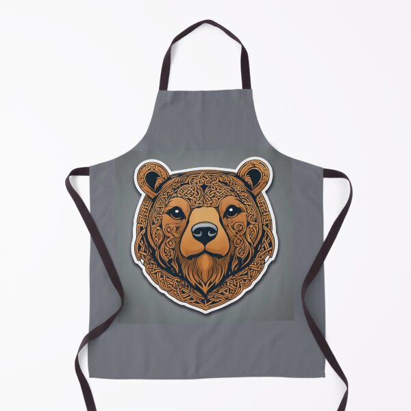Item preview, Celtic Grizzly Bear Art designed and sold by Planetporridge.