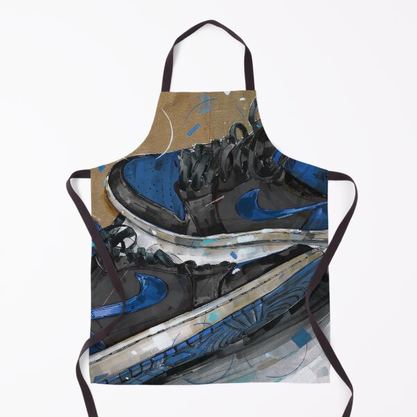 Item preview, Sneaker painting royal blue designed and sold by GalleryKauffeld.