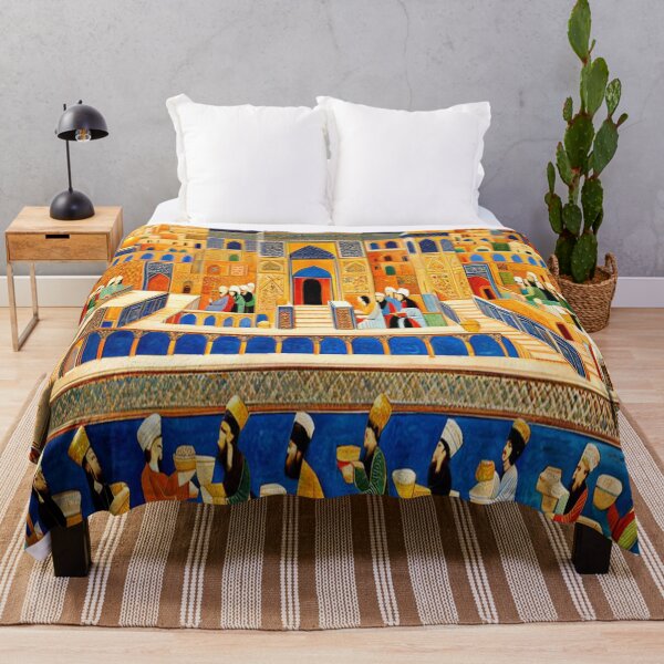 Item preview, Persian City Tapestry Art designed and sold by ArtHistoryPrint.