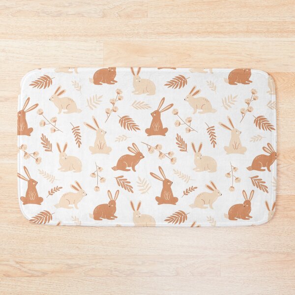 Item preview, Earthen Elegance: Bunnies in Beige and Brown designed and sold by artsicastudio.