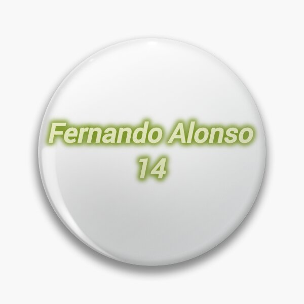 Item preview, Fernando Alonso 14 green glow designed and sold by TheGrandShopp.