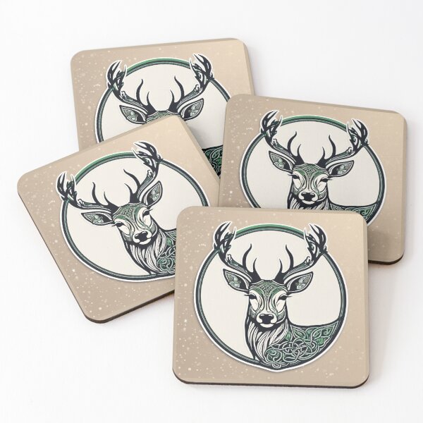 Item preview, Celtic Deer designed and sold by Planetporridge.