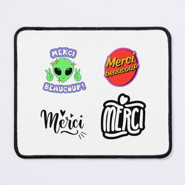 Item preview, say thank you in french designed and sold by huape.