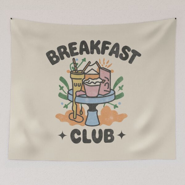 Item preview, Breakfast Club Aesthetic Bohemian Retro designed and sold by Firas Aljazzar.