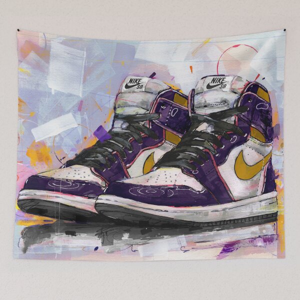Item preview, AirJordan retro LA to Chicago designed and sold by GalleryKauffeld.