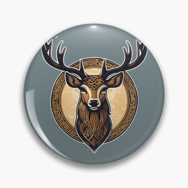 Item preview, Celtic Deer Art designed and sold by Planetporridge.
