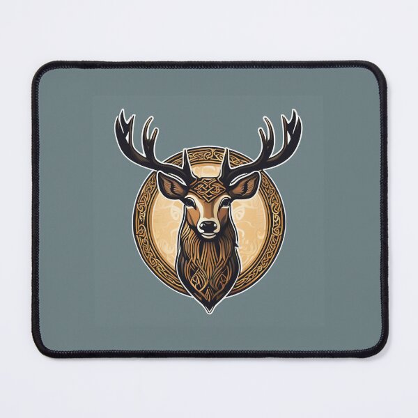 Item preview, Celtic Deer Art designed and sold by Planetporridge.