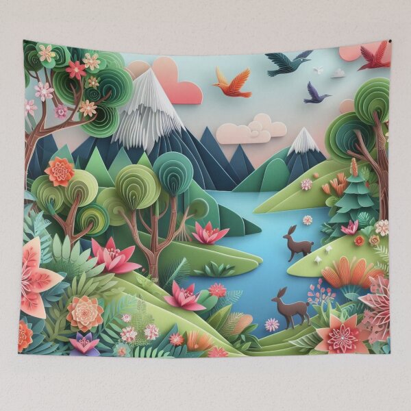 Item preview, Rabbit and Birds designed and sold by tilmizart.