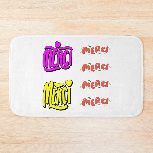 Item preview, Say thank you in french designed and sold by huape.