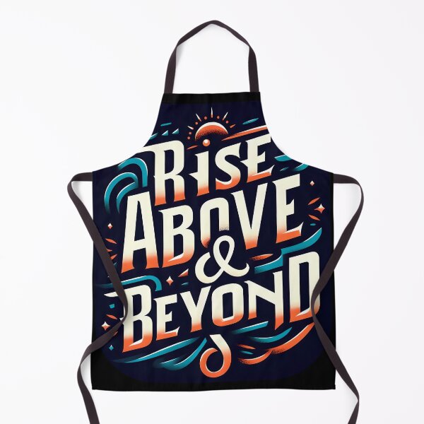 Item preview, Rise Above & Beyond, typography designed and sold by maxmaj.