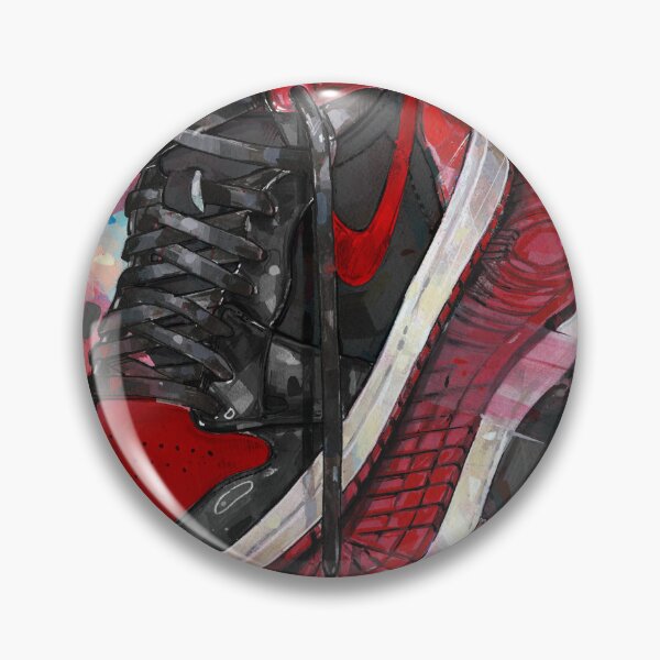 Item preview, Upside down sneaker banned bred Jordan designed and sold by GalleryKauffeld.