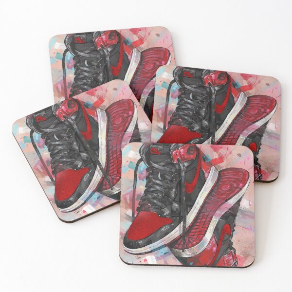 Item preview, Upside down sneaker banned bred Jordan designed and sold by GalleryKauffeld.