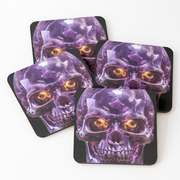 Item preview, Crystal Skull (Amethyst) designed and sold by Zendragon-Store.