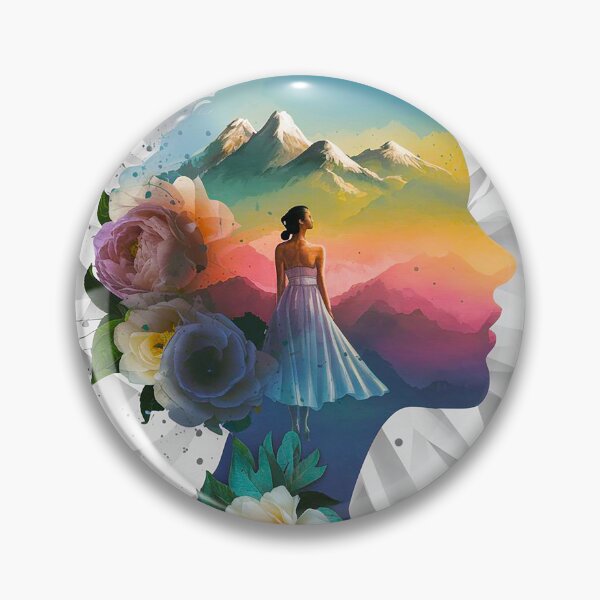 Item preview, Women Minds on illusions Wall Art designed and sold by wallsandpatts.