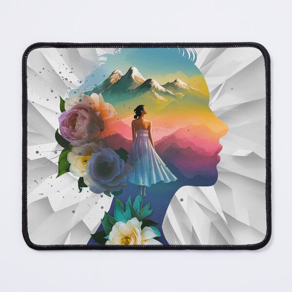Item preview, Women Minds on illusions Wall Art designed and sold by wallsandpatts.