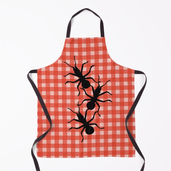 Item preview, Marching Black Ants on Plaid designed and sold by DeerSpirit.