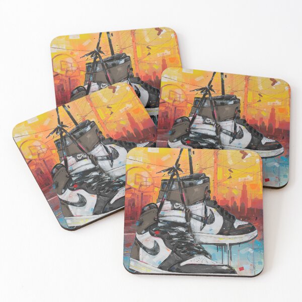 Item preview, Jordan1 Powerlines Dark Mocha sneaker designed and sold by GalleryKauffeld.