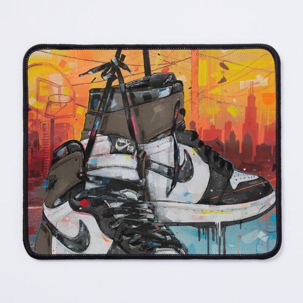 Item preview, Jordan1 Powerlines Dark Mocha sneaker designed and sold by GalleryKauffeld.