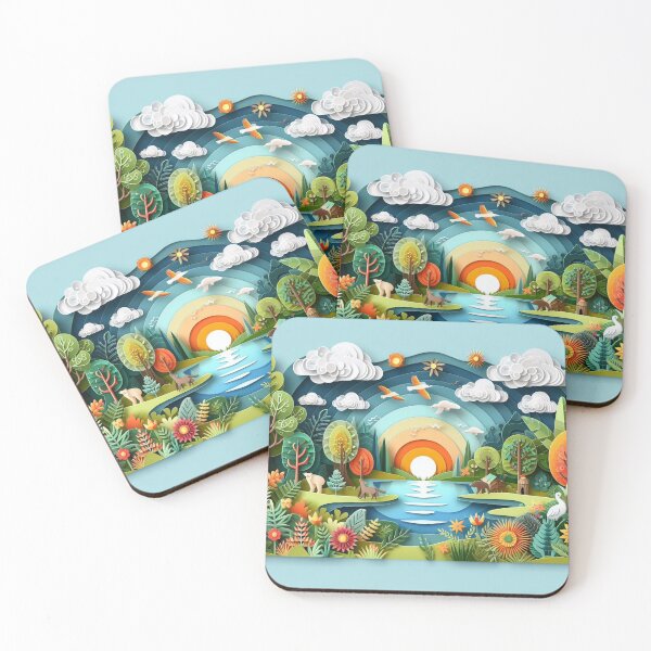 Item preview, Sunset in Forest designed and sold by tilmizart.