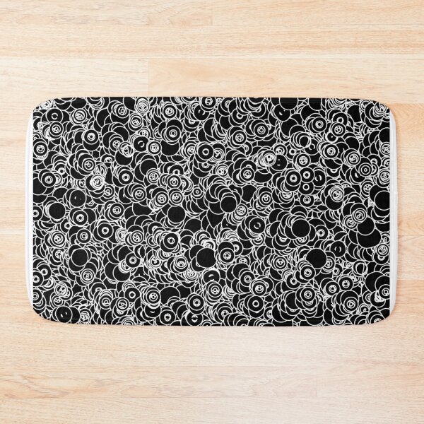 Item preview, Square conical pattern black designed and sold by nogamax.