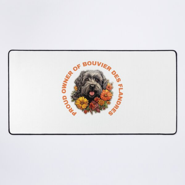 Item preview, Cute Flower Bouvier Des Flandres Mom Dad Guardian Angel Best Friend Doggie Paw designed and sold by SMARTKIT DESIGNAGENCY.