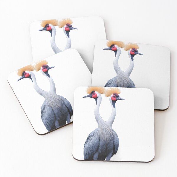 Item preview, grey crowned crane designed and sold by victoriousCraft.