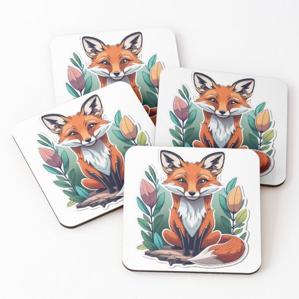 Item preview, Fox in the Wilderness - Wildlife Art designed and sold by NiftyWrx.