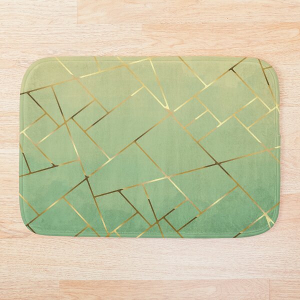 Item preview, Stained Glass Mosaic with Veins of Liquid Gold designed and sold by NoaaDesign.