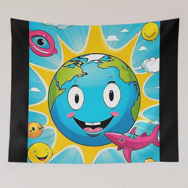 Item preview, Solar Sunny Ecological Earth. designed and sold by Giulivo Store Graphic.