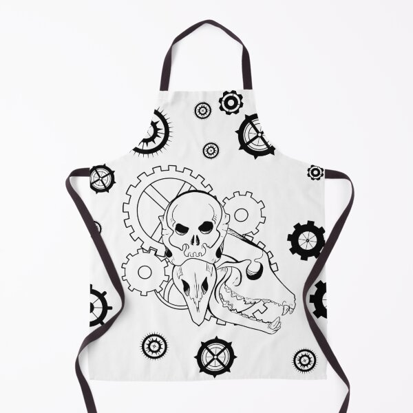 Item preview, Cogs and skulls designed and sold by Zaije.
