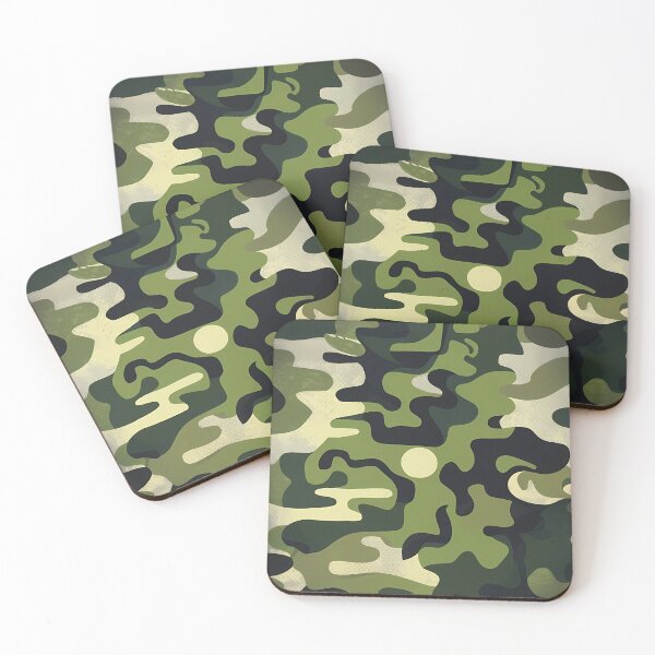 Artikelvorschau, Woodland Camouflage Military Lover Green Army Camo Herren - entworfen und verkauft von PurpleLoveStore.