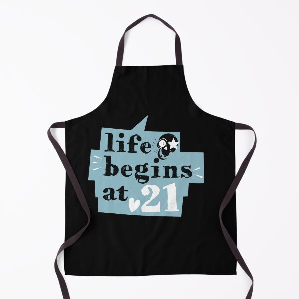 Item preview, LIFE Begins at 21 designed and sold by Tshirtalk.