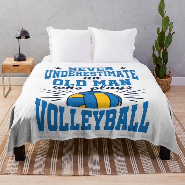 Item preview, Never Underestimate an Old Man Who Plays Volleyball designed and sold by jaygo.