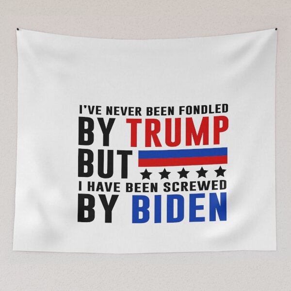 Item preview, I've Never Been Fondled By Trump But Biden  designed and sold by anaotradnova.