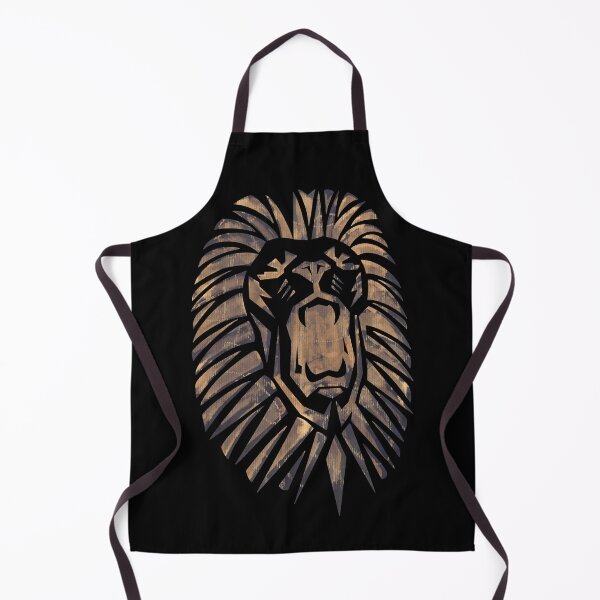 Item preview, Ink and bleach lion motif designed and sold by Quirkypieces.