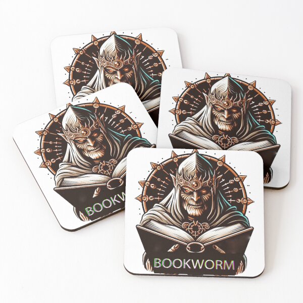 Item preview, The Bookworm - Unique Design for T-shirt designed and sold by Mehmet Hanifi Ekşi.