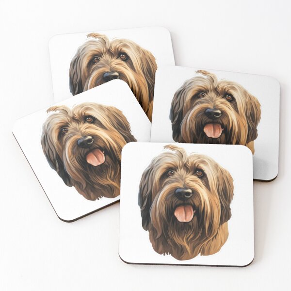 Item preview, Cute Briard Mom Dad Guardian Angel Best Friend Doggie Paw designed and sold by SMARTKIT  DESIGNAGENCY.