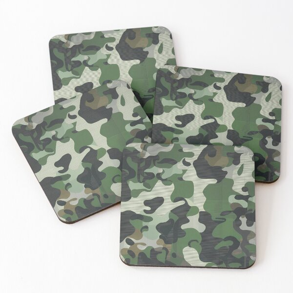 Artikelvorschau, Woodland Camouflage Military Lover Green Army Camo Herren - entworfen und verkauft von PurpleLoveStore.