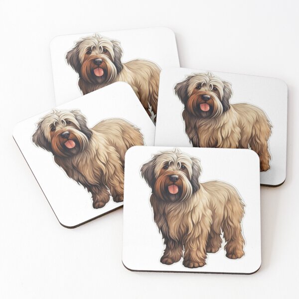 Item preview, Cute Briard Mom Dad Guardian Angel Best Friend Doggie Paw designed and sold by SMARTKIT  DESIGNAGENCY.