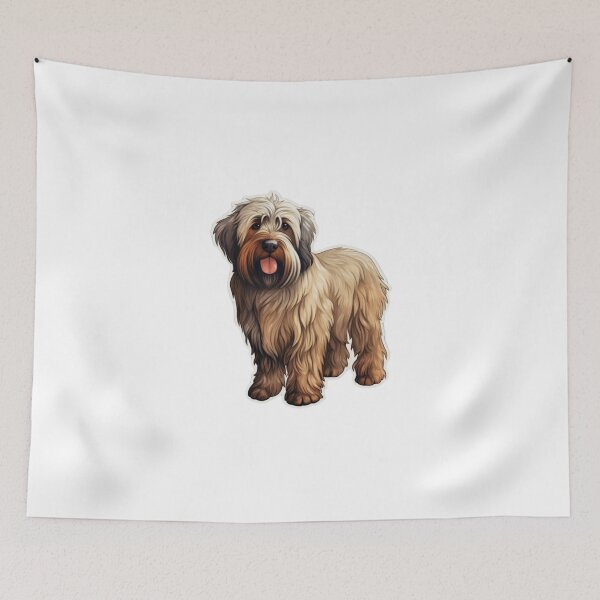 Item preview, Cute Briard Mom Dad Guardian Angel Best Friend Doggie Paw designed and sold by SMARTKIT  DESIGNAGENCY.