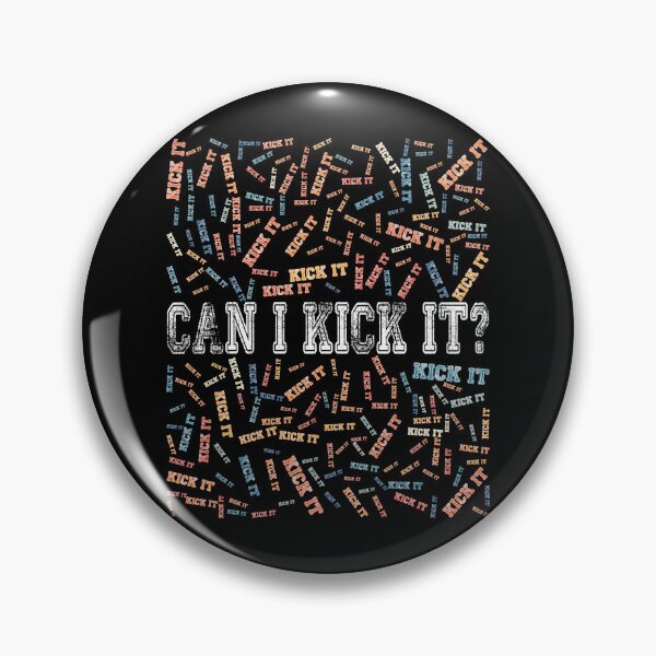 Item preview, CAN I KICK IT? WHITE DESIGN  designed and sold by Rejiboustarts.