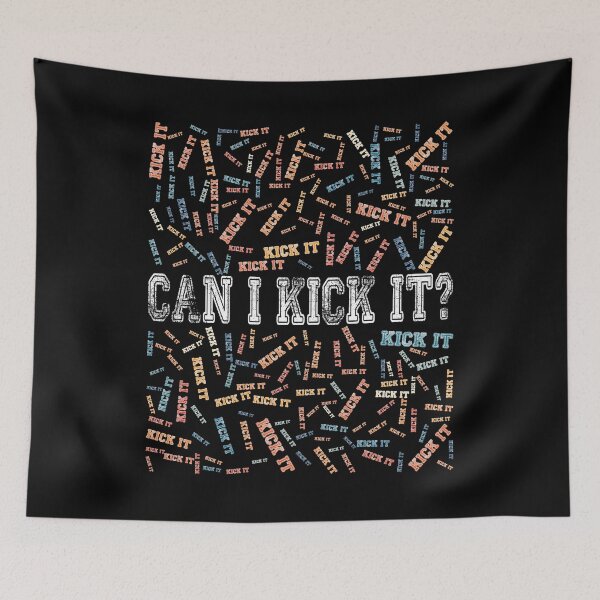 Item preview, CAN I KICK IT? WHITE DESIGN  designed and sold by Rejiboustarts.